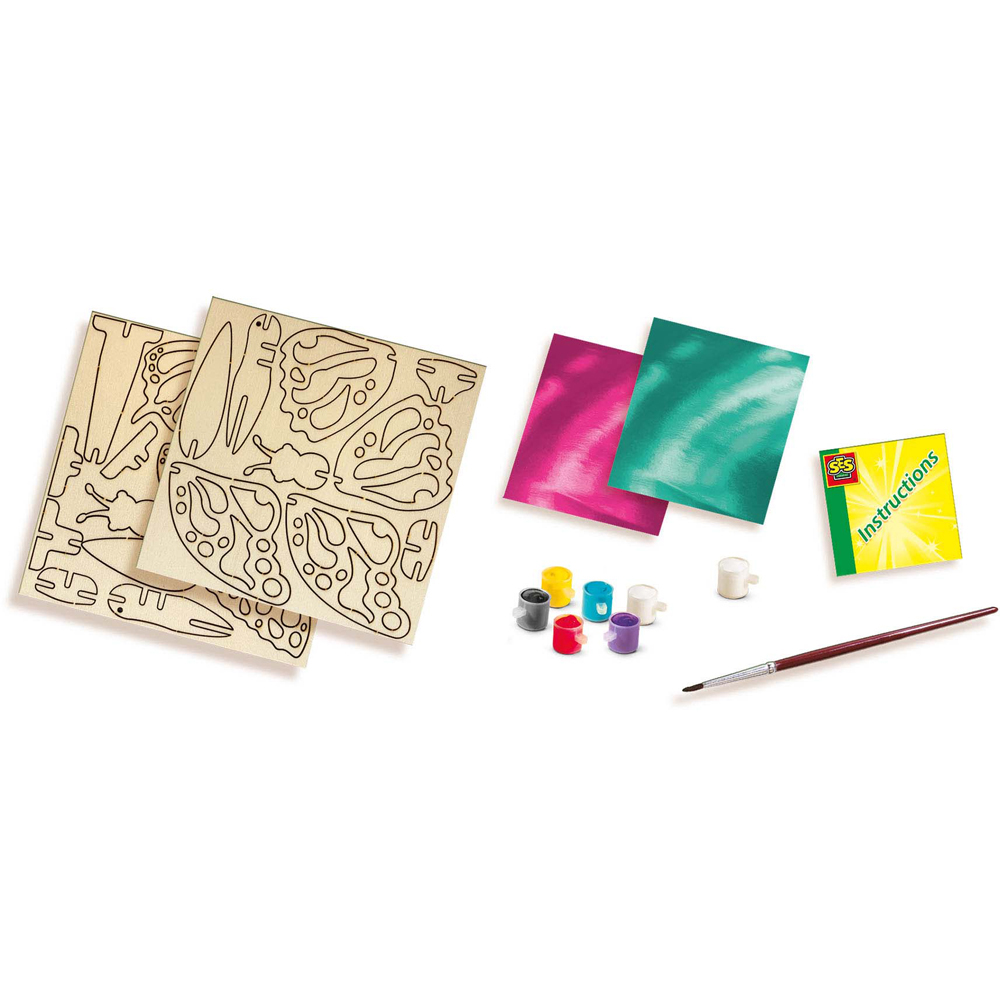 SES Creative Wooden Butterfly Decoration Set Image 2