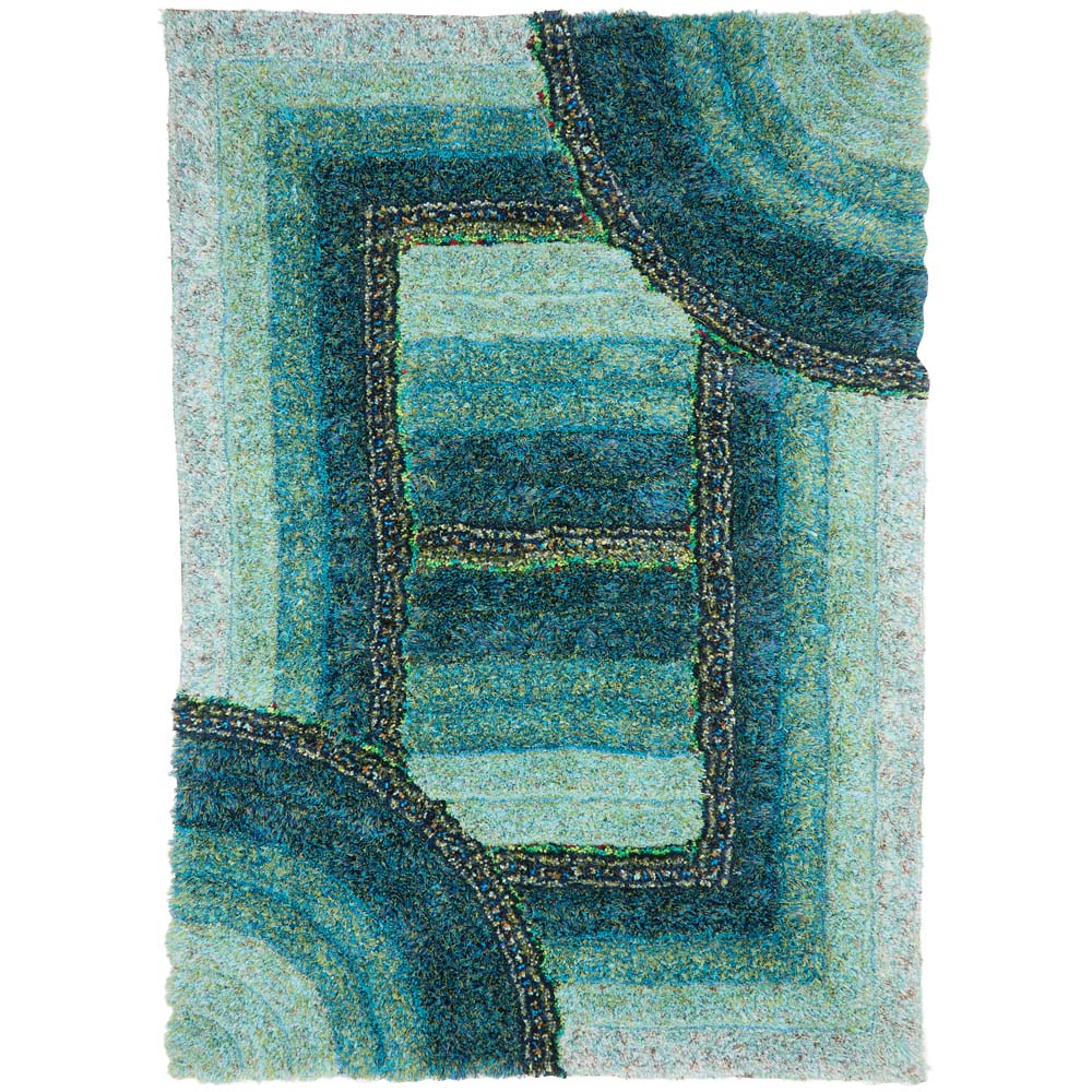 DS Living Trellis Teal Ultra Plush Rug 160 x 230cm Image 1