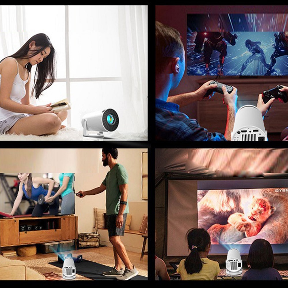 Android 11 Pro Smart F100 Projector with 180° Auto Horizontal Correction 8504 Image 3