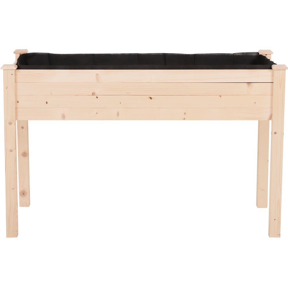 Outsunny Wooden Raised Planter Box Container 76 x 56.5 x 122.5cm Image 3