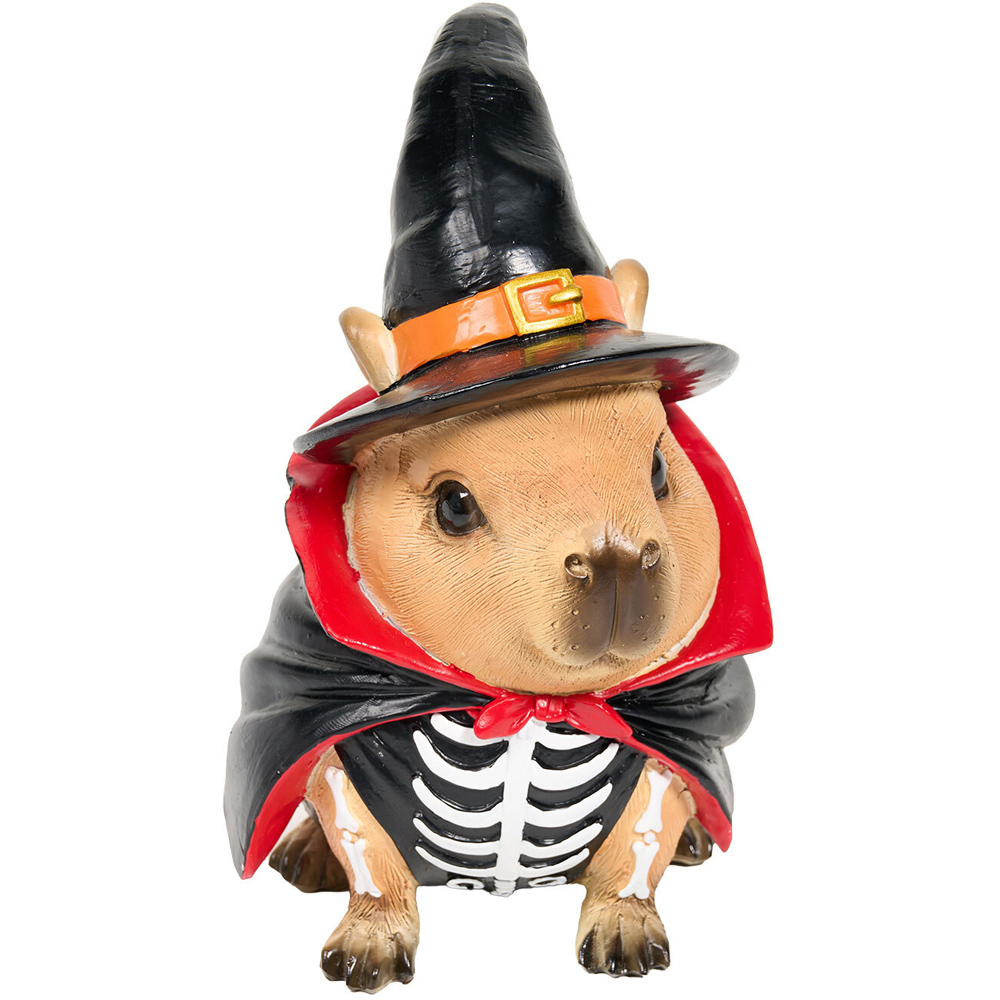 Capybara Wizard Halloween Ornament Image 4