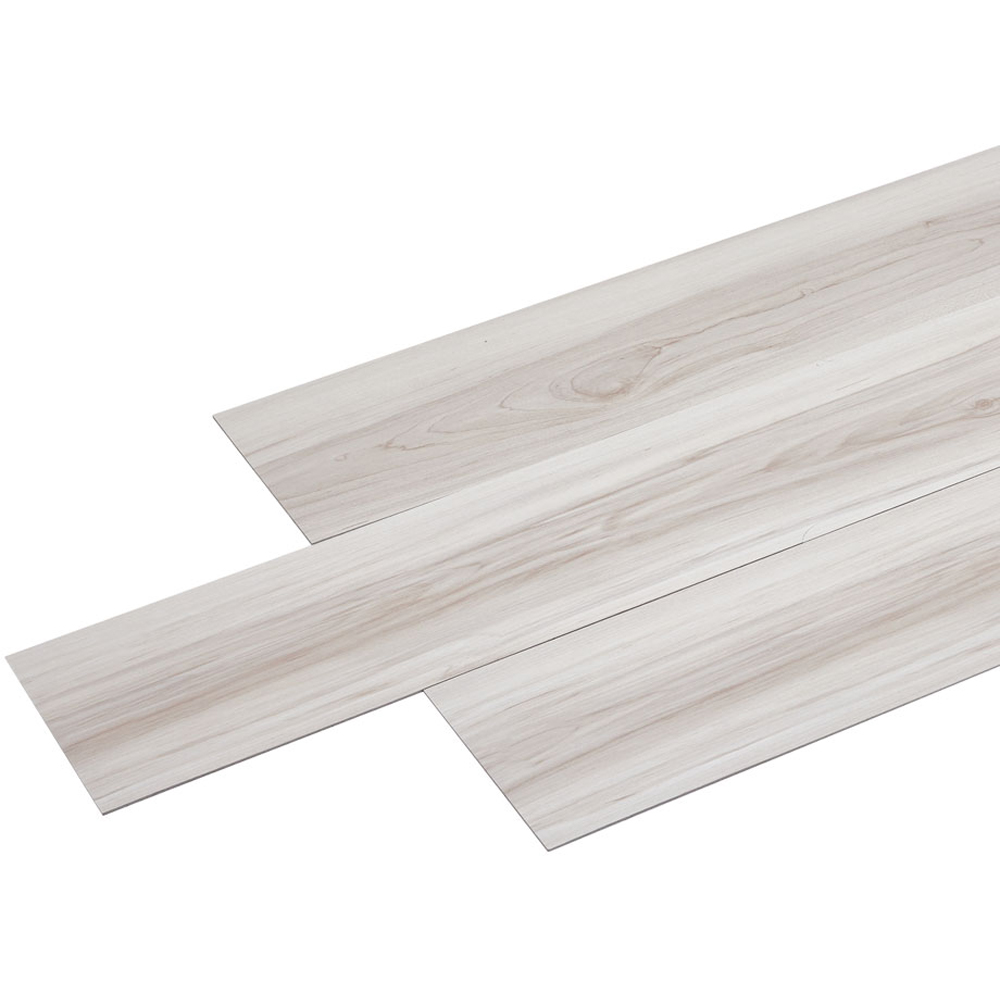 Living and Home Light Beige Rectangle PVC Flooring Self Adhesive 36 Pack Image 4