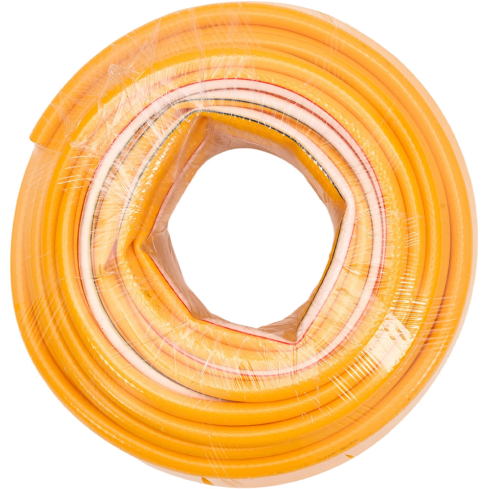 Living and Home 30m Yellow Heavy-Duty Flexible PVC Garden Hose Image 2