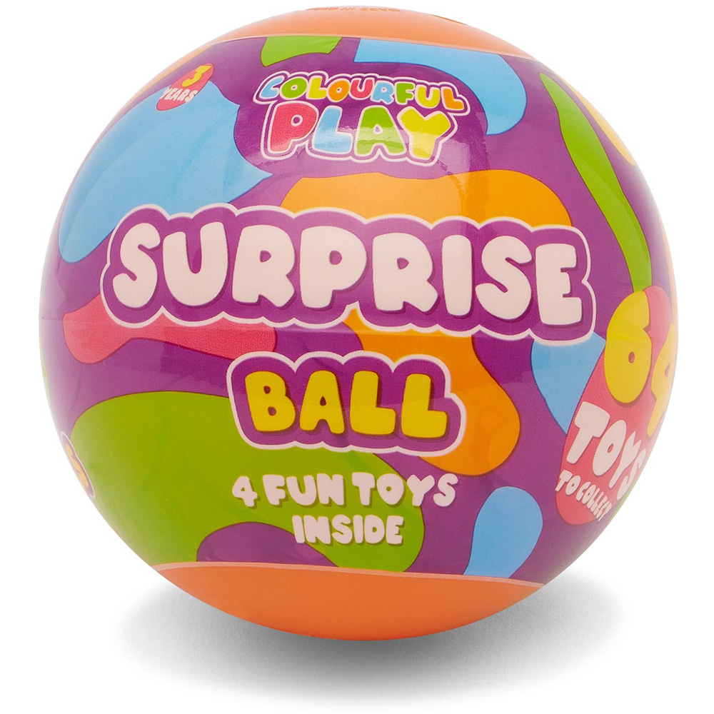 ToyMania Colourful Play Surprise Ball Toy in Assorted styles Image 5