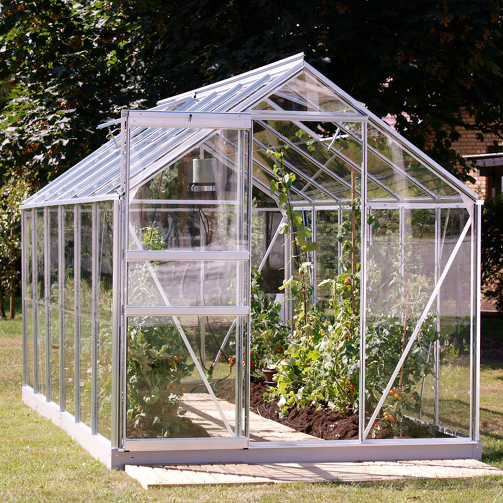 Vitavia Venus 5000 Aluminium Frame 6 x 12ft Toughened Glass Greenhouse Image 2