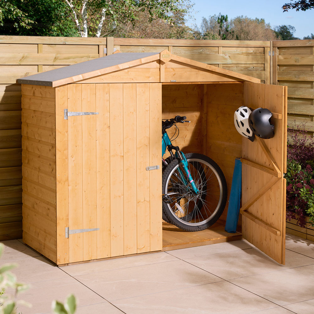 Rowlinson 5.4 x 6.1ft Shiplap Apex Wallstore with Floor Image 9