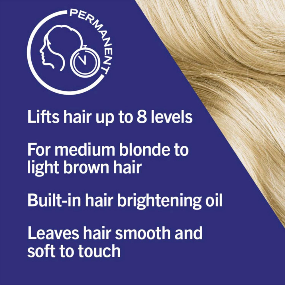 Schwarzkopf Live Intense Bleach Max Blonde 00B Glossy Shine Permanent Hair Dye Image 5