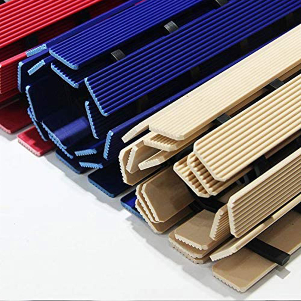 Oseasons Black Non Slip Slatted Shower Mat 61 x 43cm Image 5