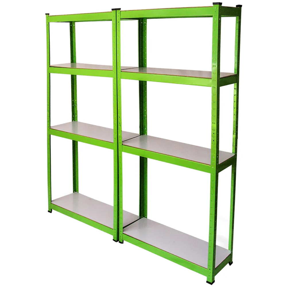 MonsterShop 6 x 8ft Greenhouse and 2 Racks Image 4