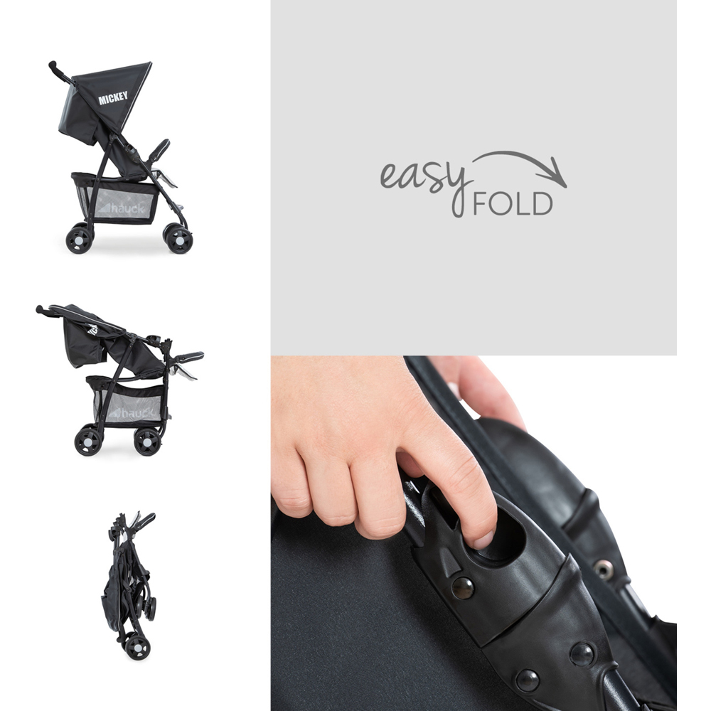 hauck Sport Disney Mickey Stars Baby Pushchair Stroller Image 4