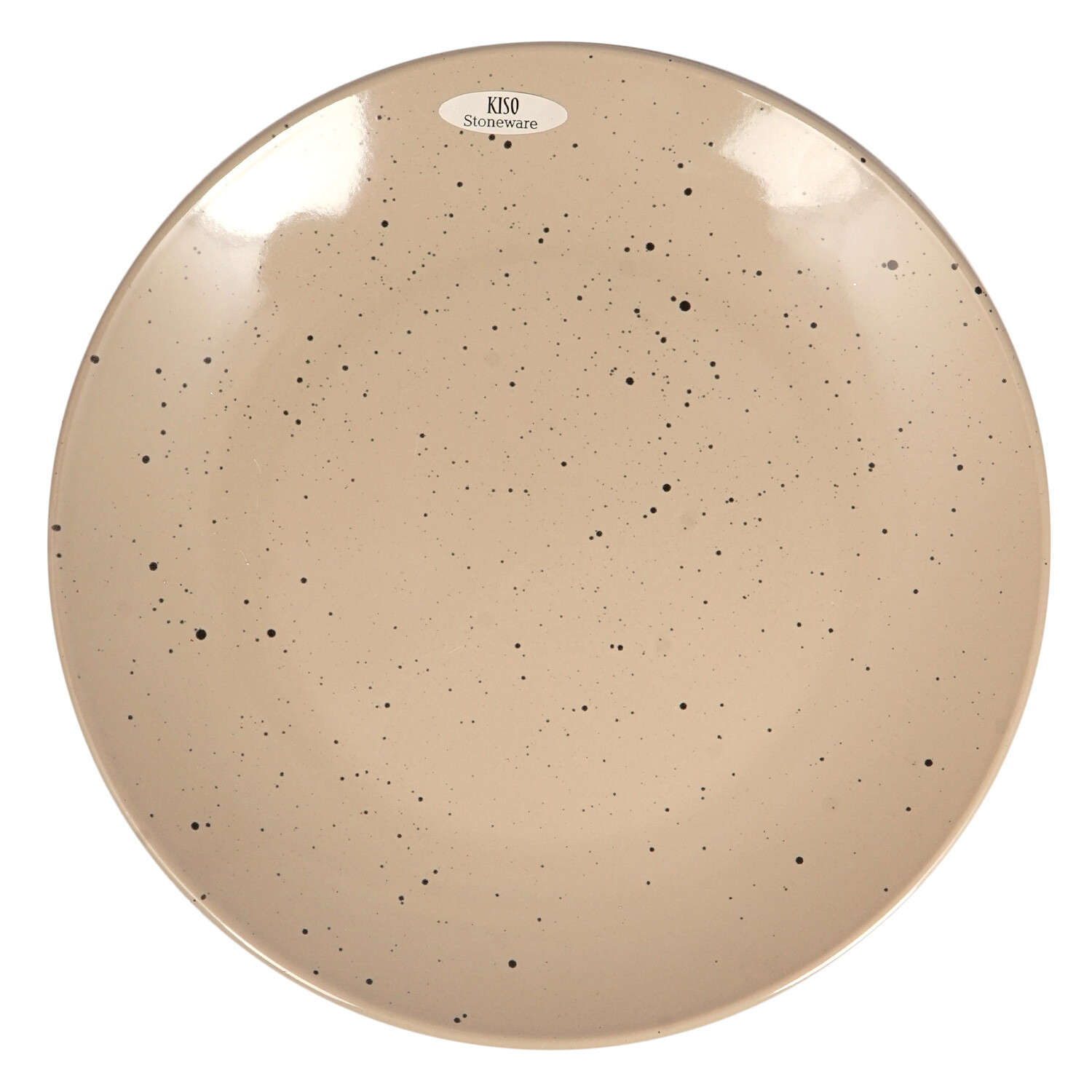 Kiso Warm Grey Speckled Dinner Plate Image 2