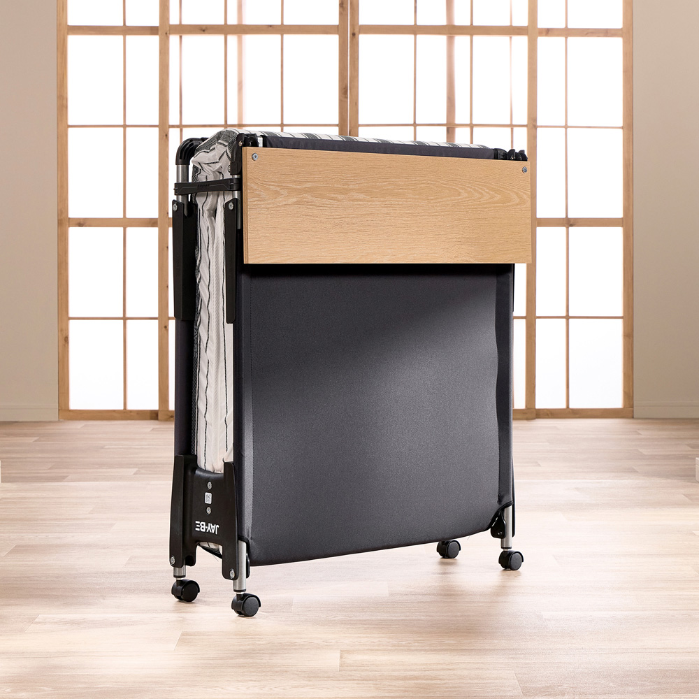 Jay-Be QE80 Single Quick Folding Bed with Comfort Mattress Image 2