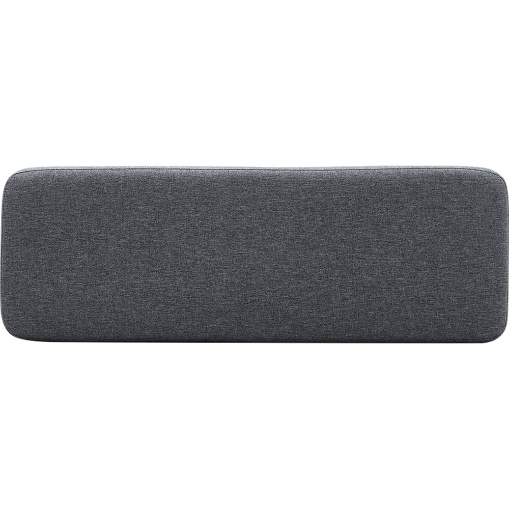 Living and Home Tofu Shaped Grey Wooden Footstool Image 5