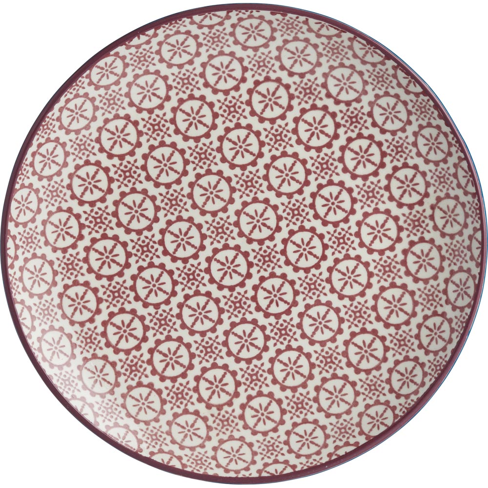 Wilko Mezze Large Round Plate Teal Image 1