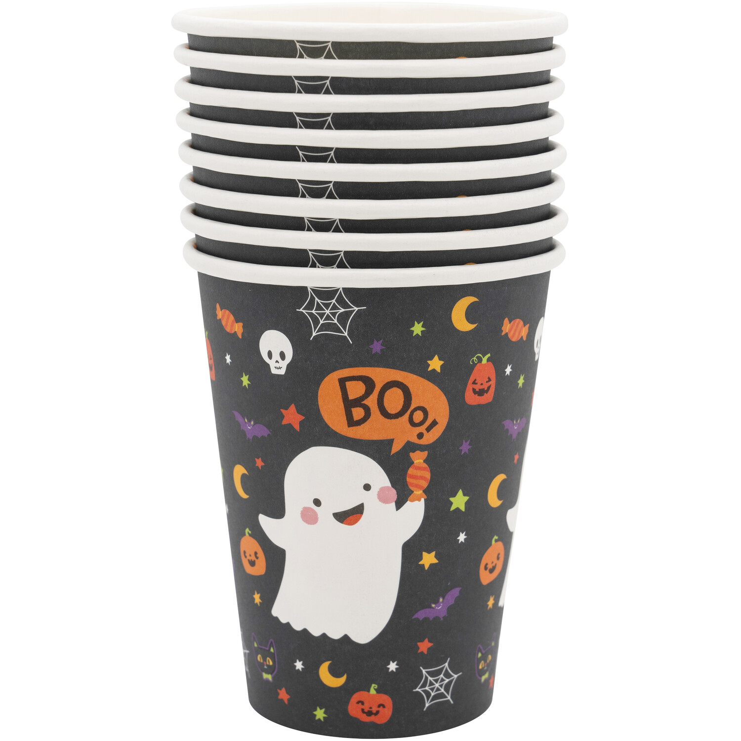 Single Haunted Hallows Trick or Treat Cup 8 Pack in Assorted styles Image 8