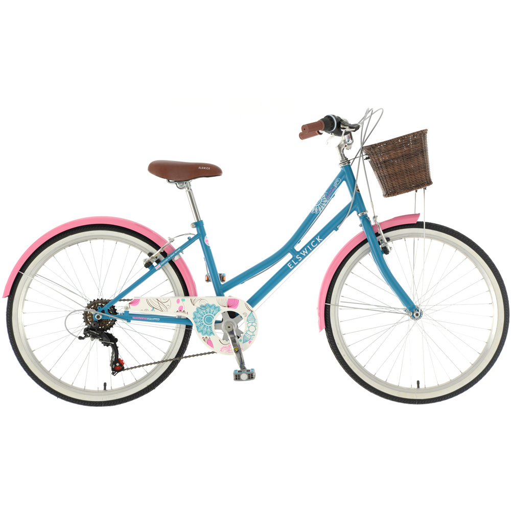 Elswick Eternity 24 inch Blue and Pink Bike Image 1