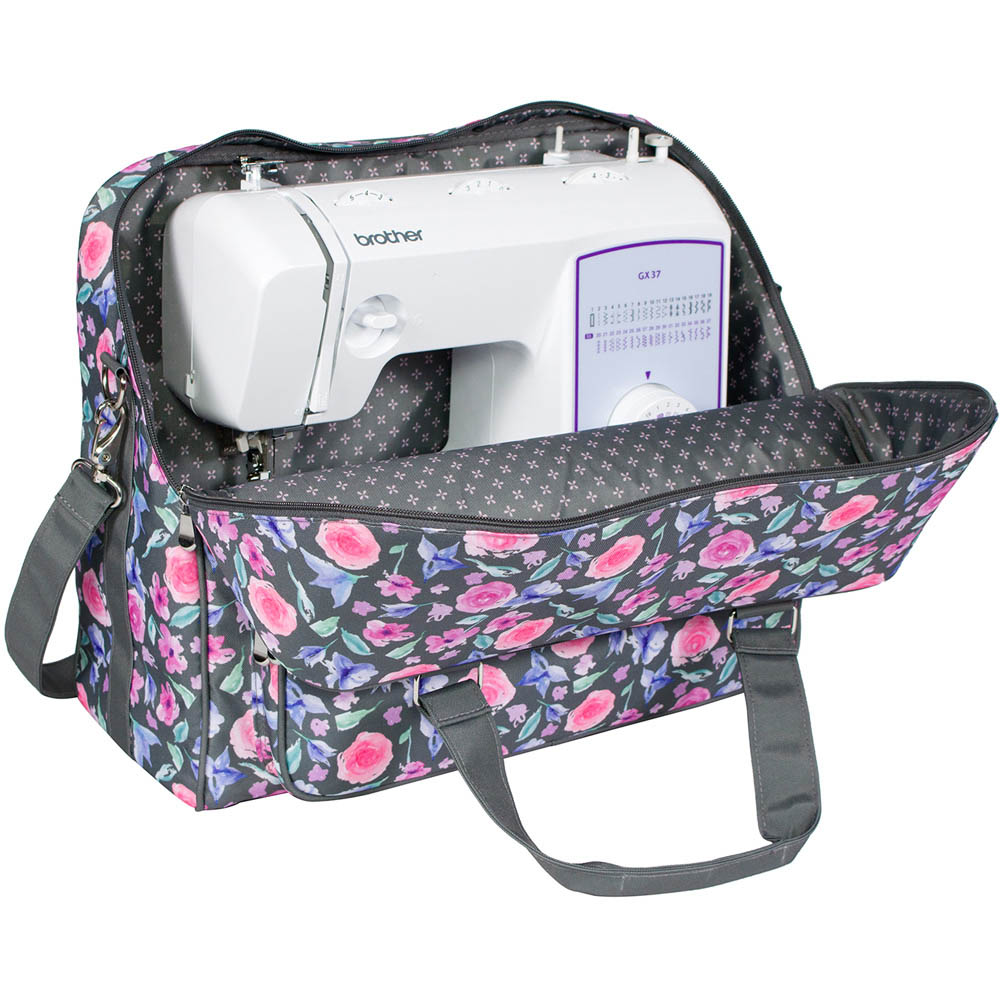 Everything Mary EVM12398-3 Floral Sewing Machine Carry Bag 42 x 16.5 x 33cm Image 3