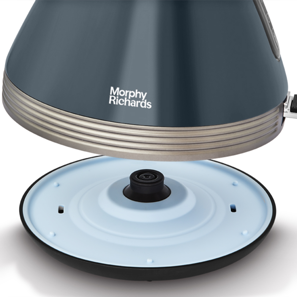 Morphy Richards Basalt Venture Retro Pyramid 1.5L Kettle Image 4