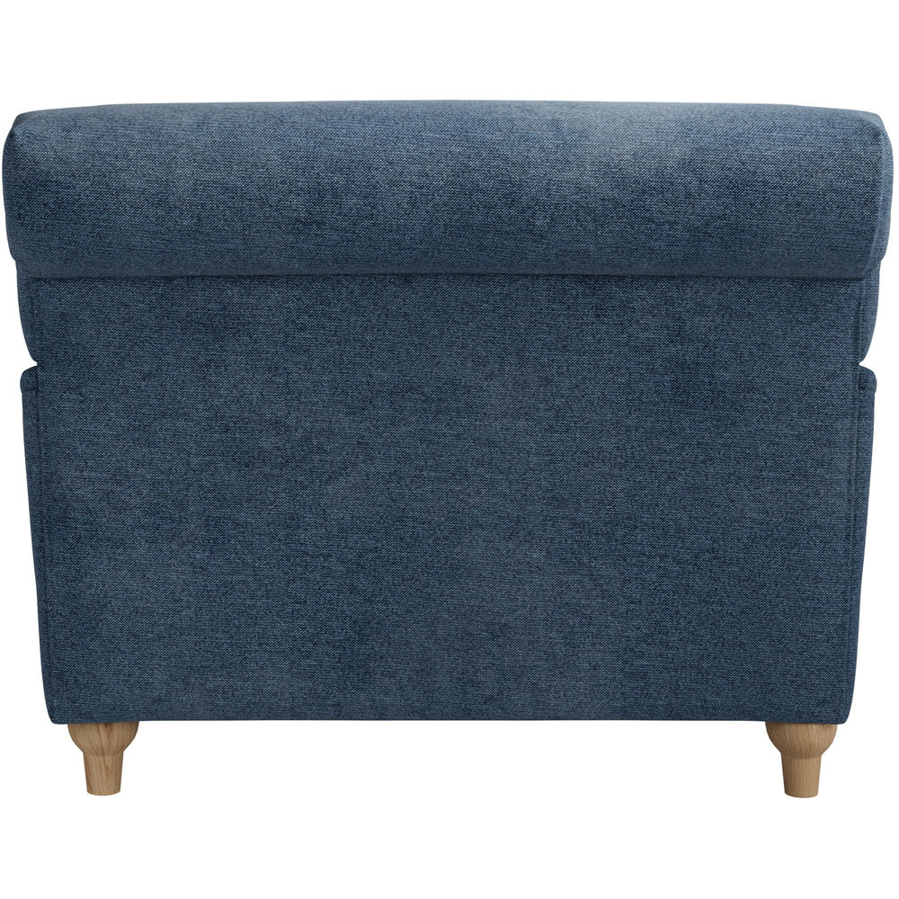 Plumpton Denim Blue Weave Chair Image 5