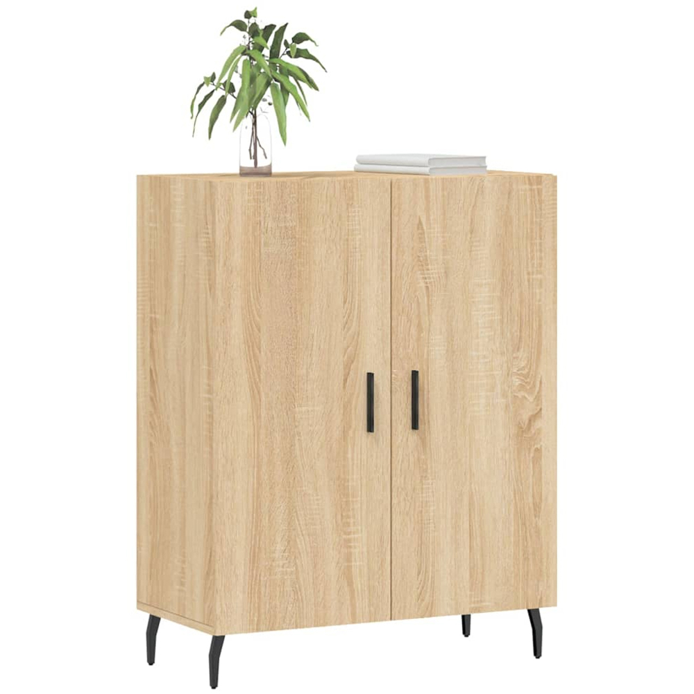 vidaXL 2 Door Sonoma Oak Sideboard Image 3