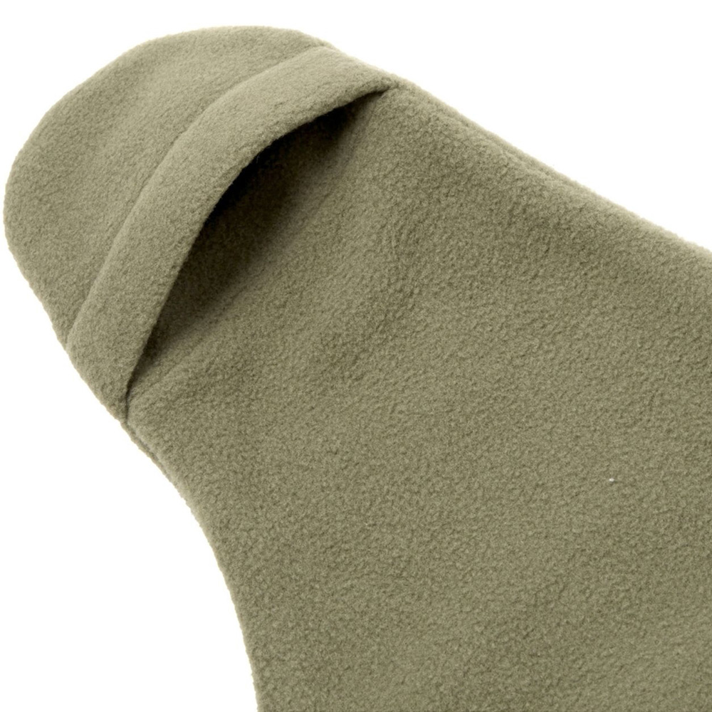 Clair de Lune Green Star Fleece Wrap Blanket Image 5