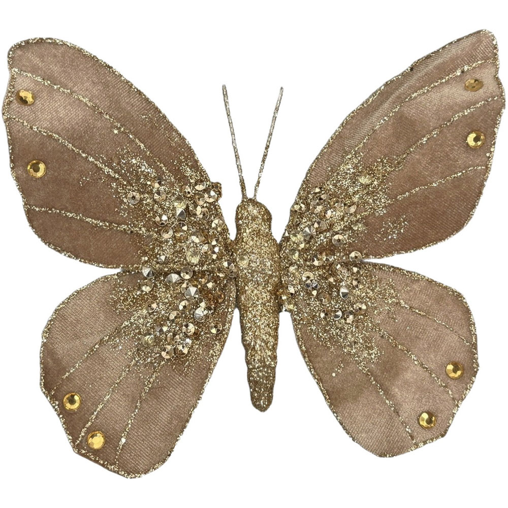 Embellished Butterfly Clip Image 3