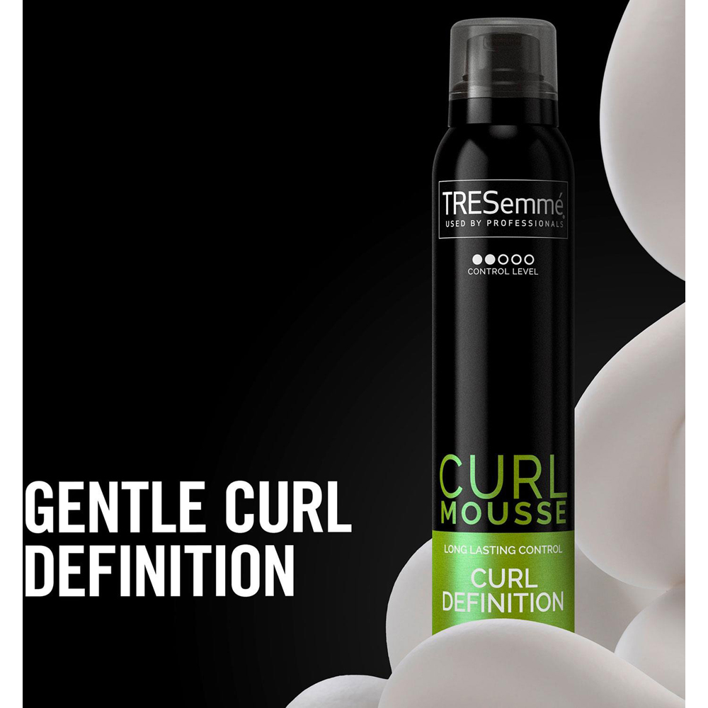 TRESemme Curl Definition Long Lasting Control Hair Mousse 200ml 3 Pack Image 4