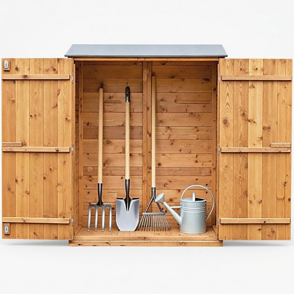 Shire 4 x 2ft Double Door Shiplap Tool Shed Image 2