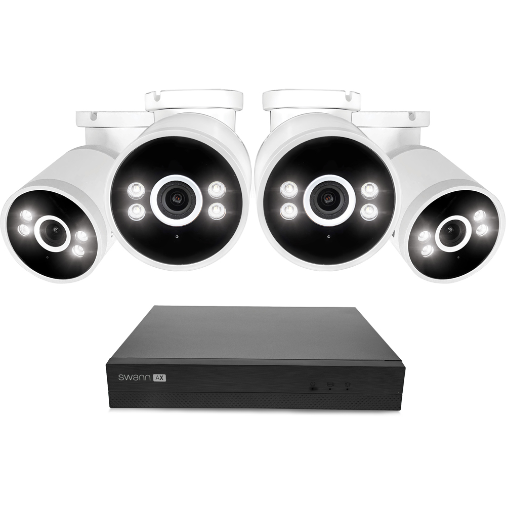 Swann AdvancedX Wired NVR CCTV 4K Bullet Camera Kit with 1TB HDD Storage Image 5