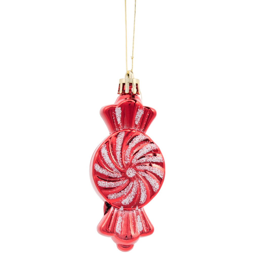 Set of 37 Candy Cane Carnival Baubles Image 7