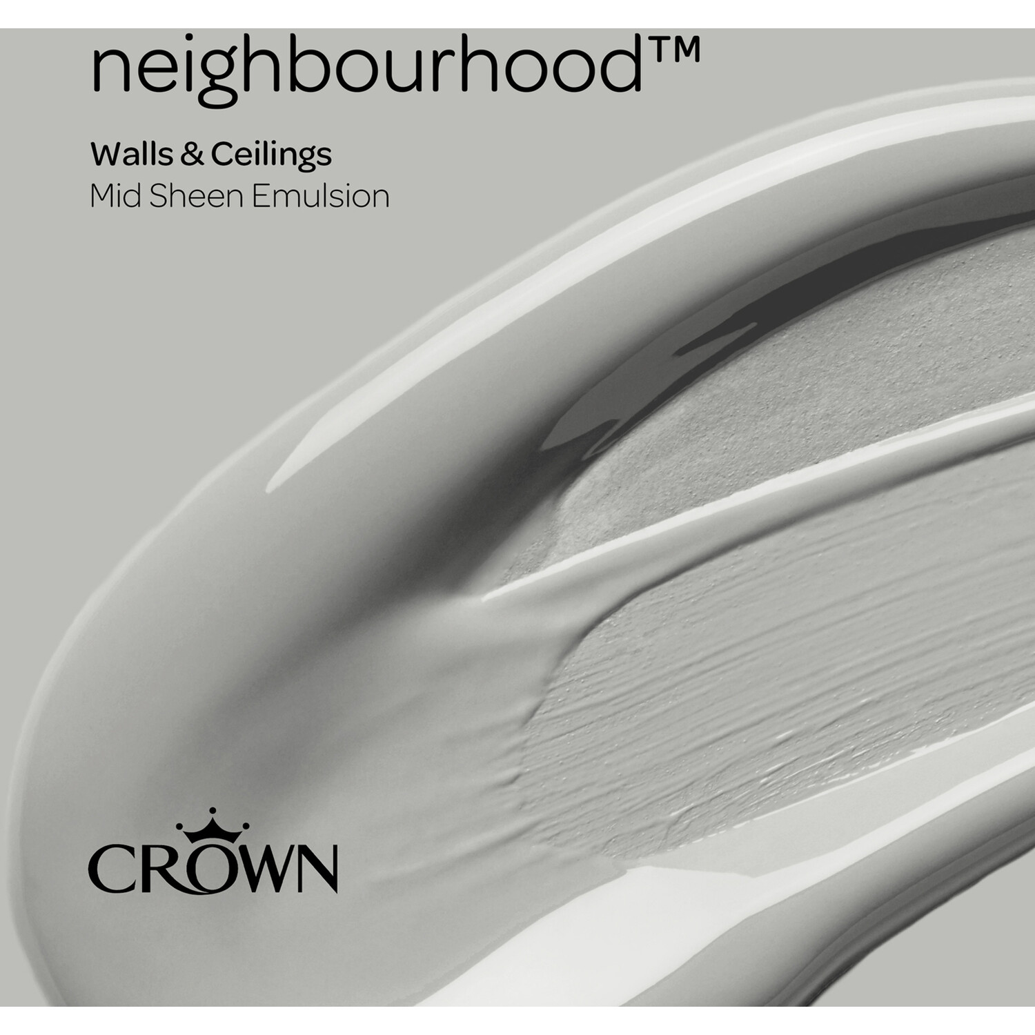 Crown Walls & Ceilings Neighbourhood Mid Sheen Emulsion Paint 5L Image 4