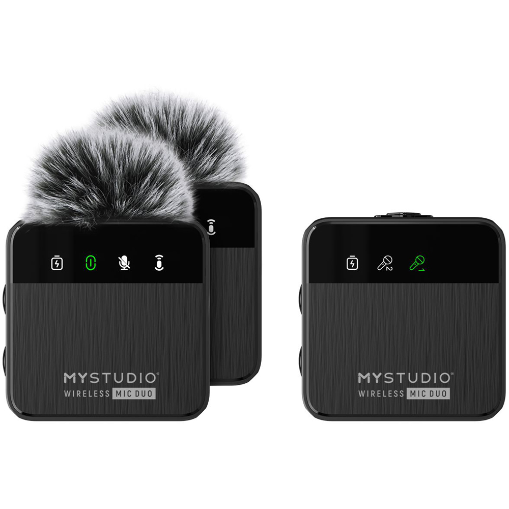 Easypix MyStudio Wireless Microphone and Dual Channel Receiver Set Image 3