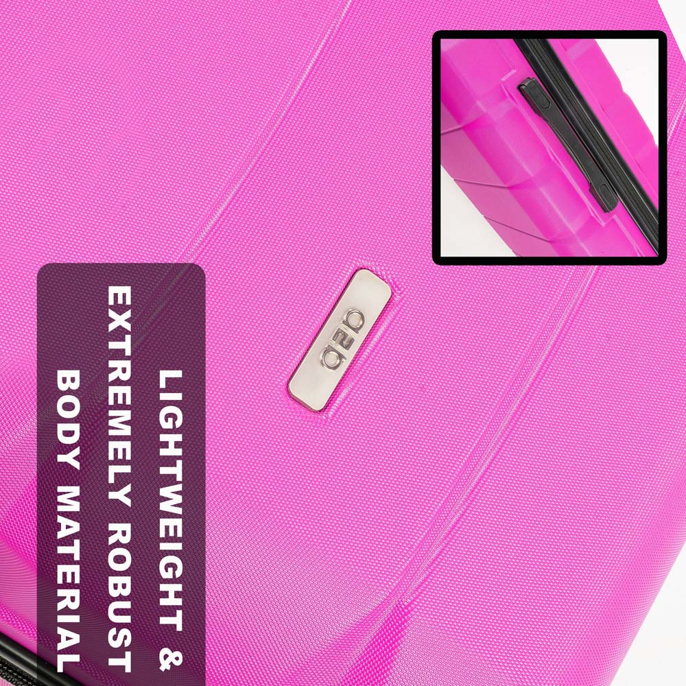 A2B Exodus 30 inch Pink Hard Shell Hold Suitcase Image 7