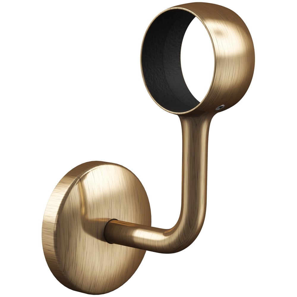 Forgeworks Antique Brass Stair Hand Rail Kit 3.6m Image 5