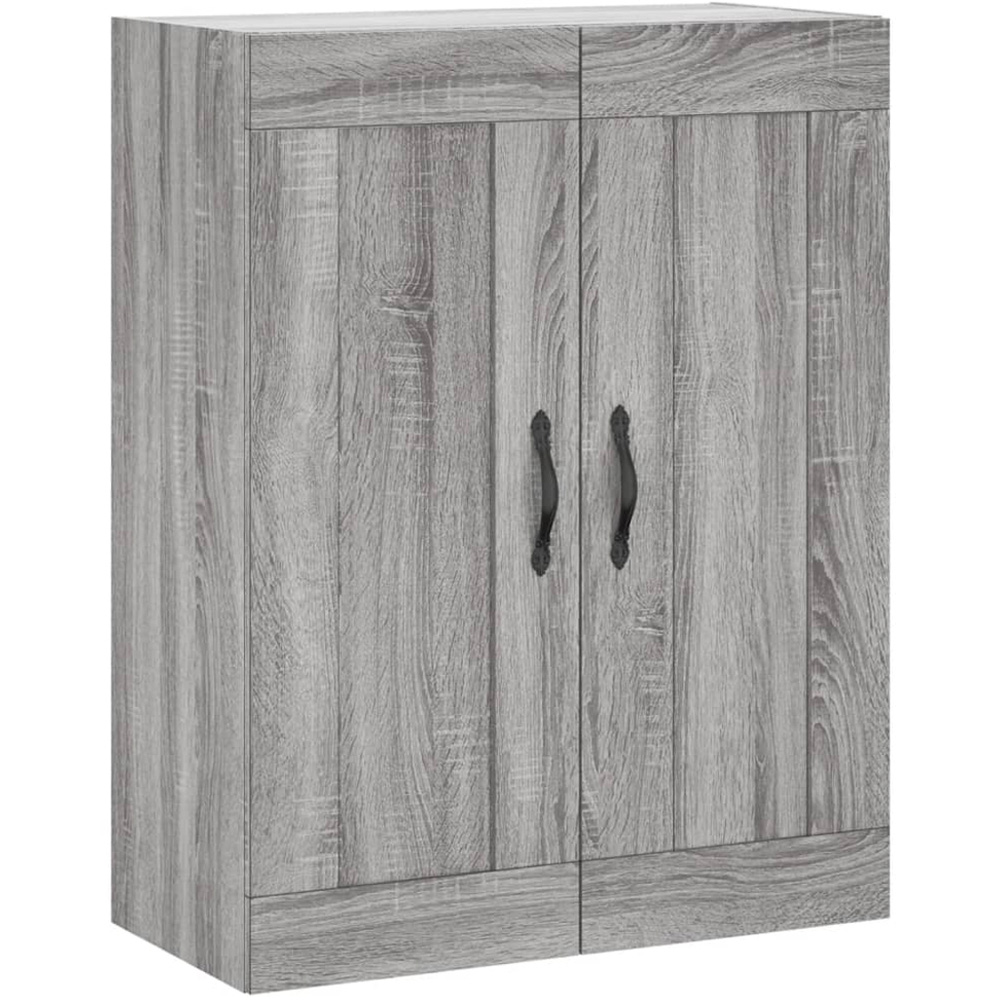 vidaXL 4 Door Grey Sonoma Highboard Image 5