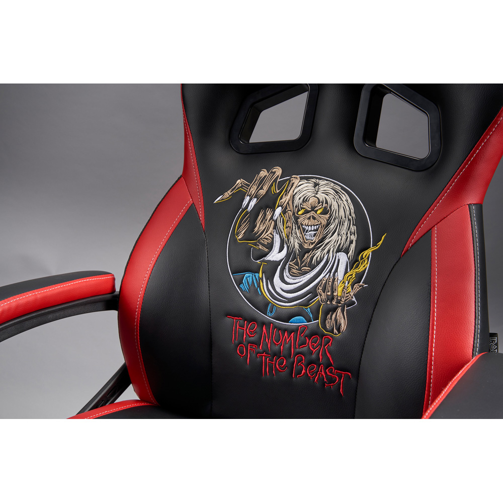 Subsonic Iron Maiden The Number of the Beast Original Gaming Chair Image 8