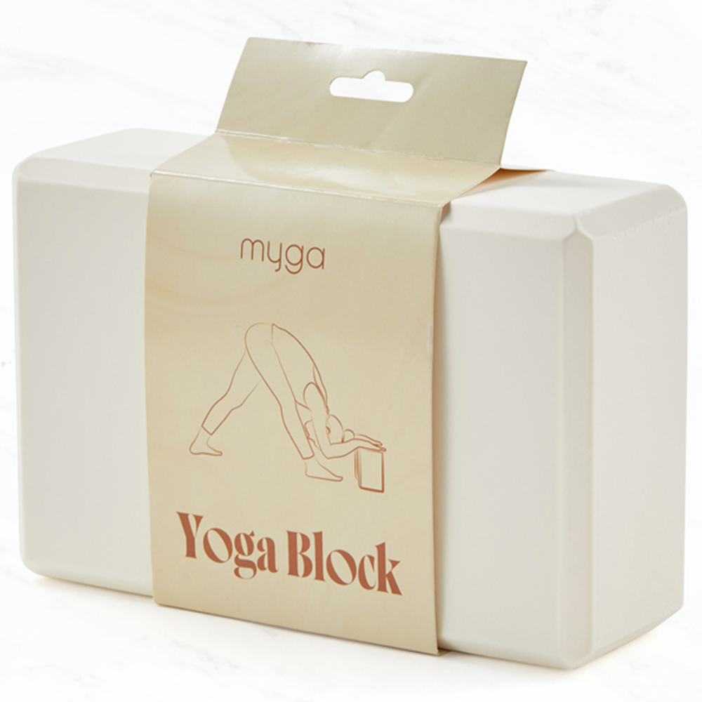 Myga Cream Yoga Block 2 Pack Image 4