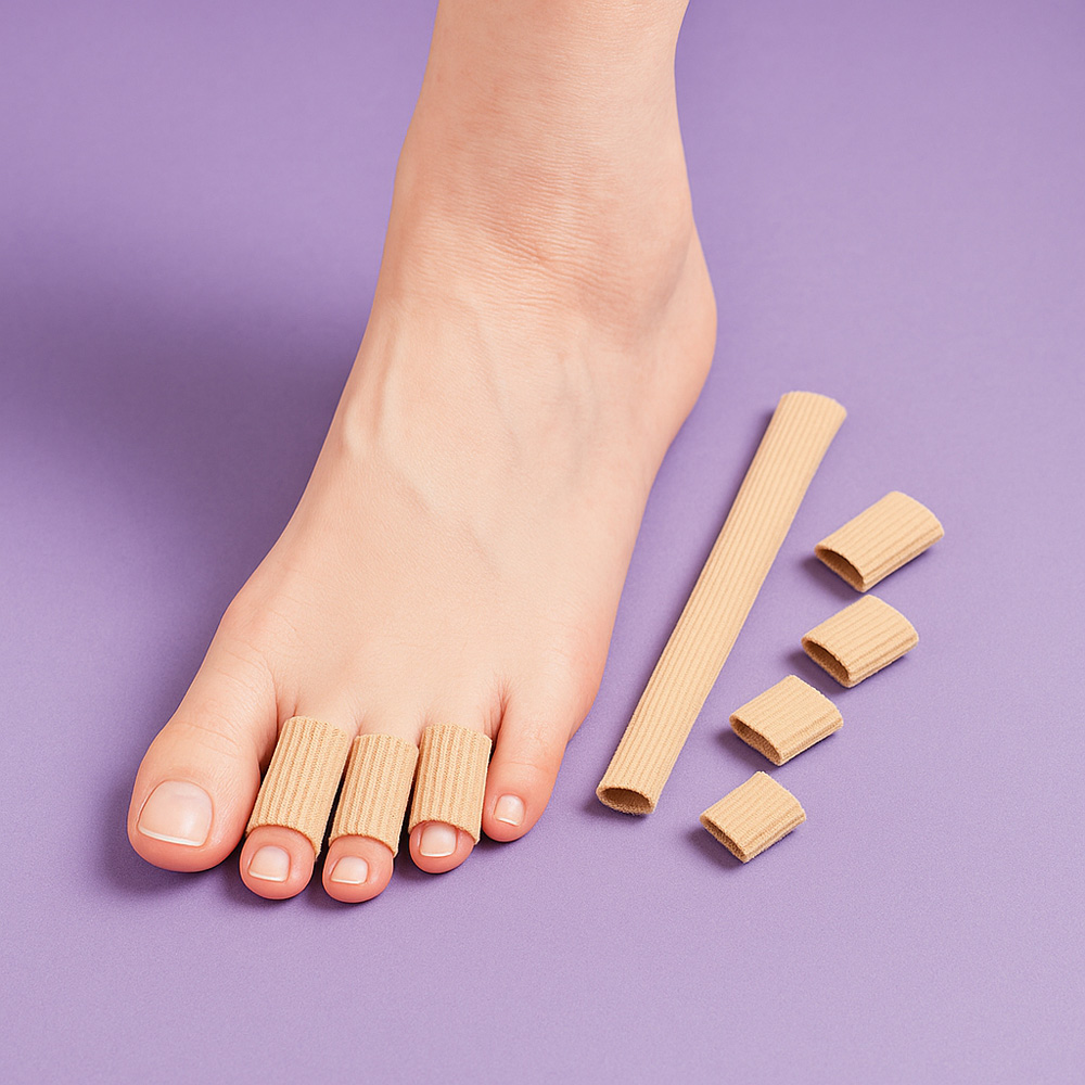 Avilo Gel-Lined Toe Tube Sleeves Image 6