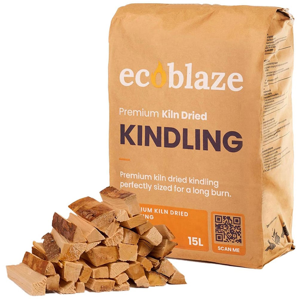 Ecoblaze Kiln Dried Kindling Wood 120 Fire Sticks Image 1