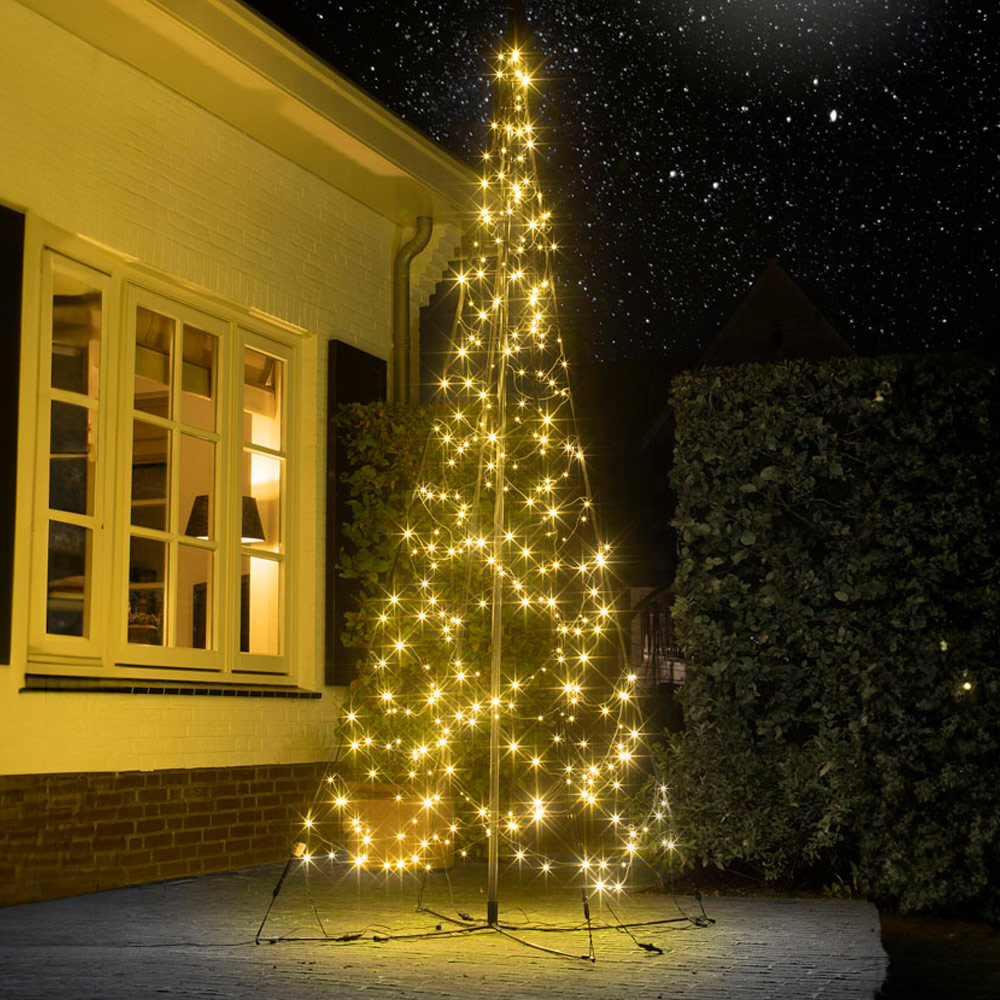 Fairybell 9.8ft Warm White LED Outdoor Christmas Tree Image 3