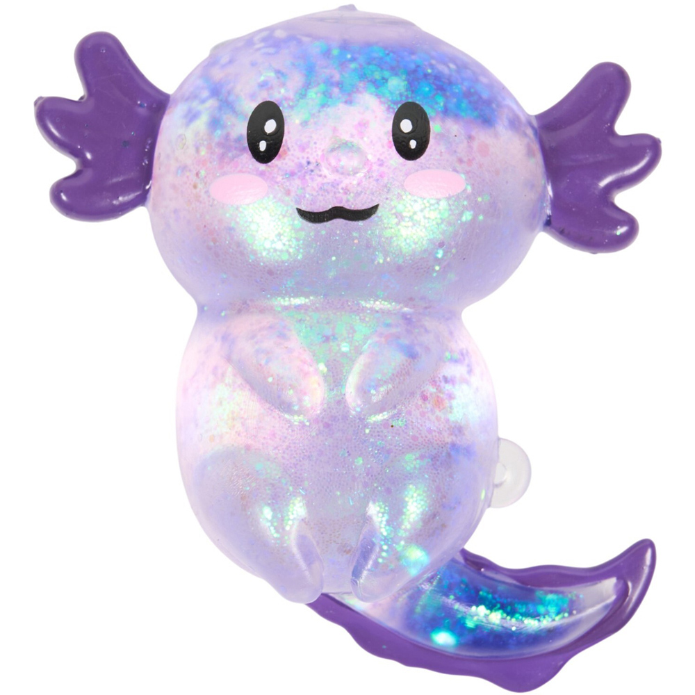 Glitter Axolotl Squeeze Toy Image 8