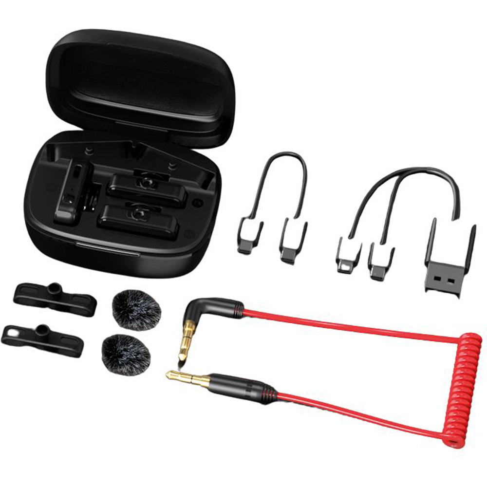 Easypix MyStudio Wireless Microphone and Dual Channel Receiver Set Image 5