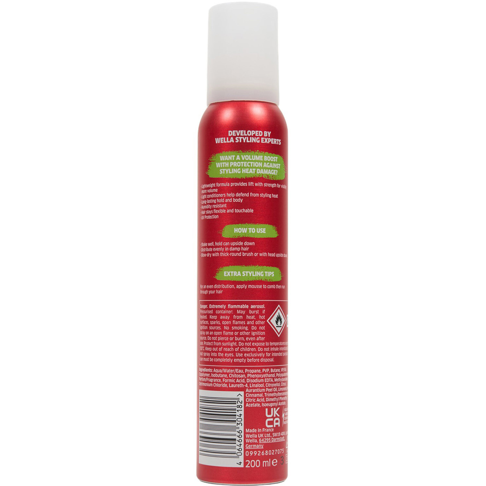 Shockwaves Heat Defence Mousse 200ml Image 2