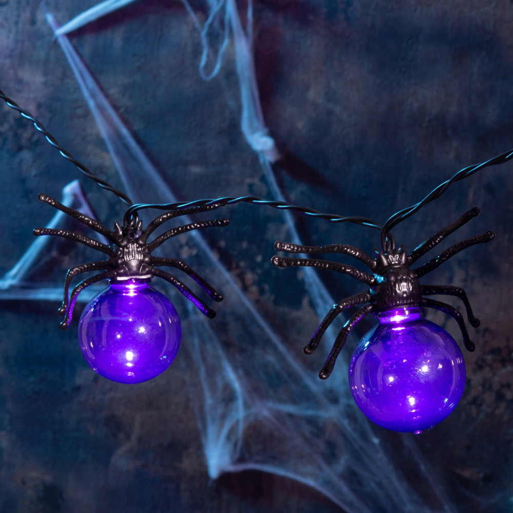 10 LED Spider String Lights | Wilko
