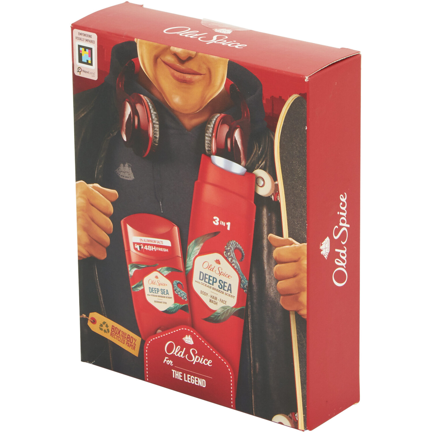 Old Spice Deep Sea Gift Set Red Image 2