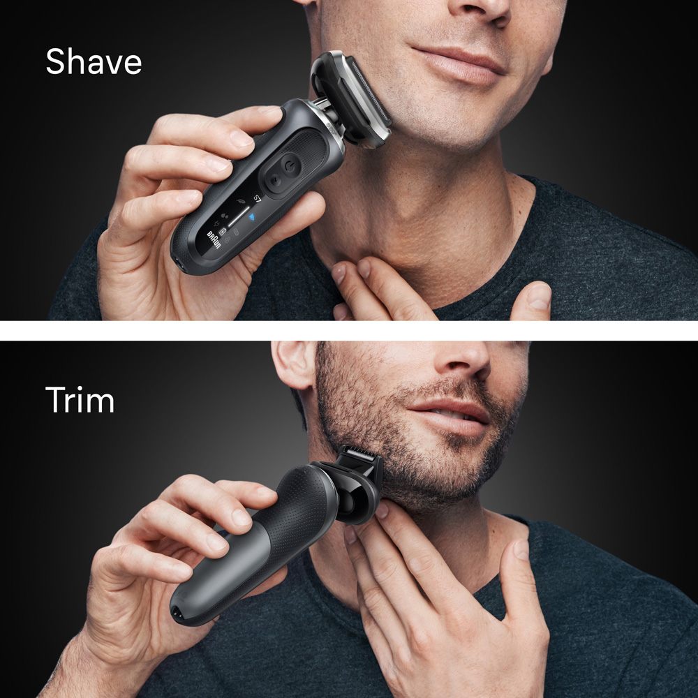 Braun Series 7 72-G7200CC 4 in 1 Grey Electric Shaver Image 5
