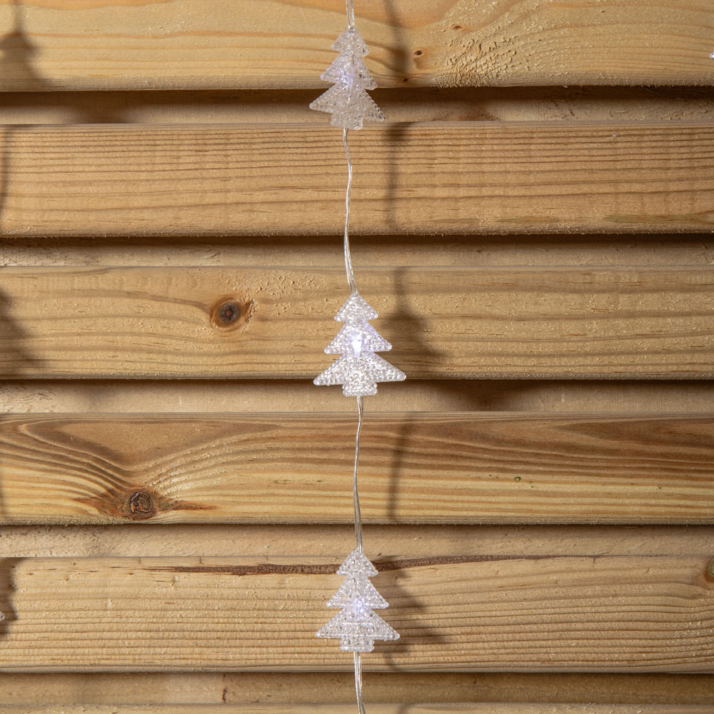 Samuel Alexander 108 White LED Christmas Tree Curtain Lights 1.2 x 1.2m Image 7
