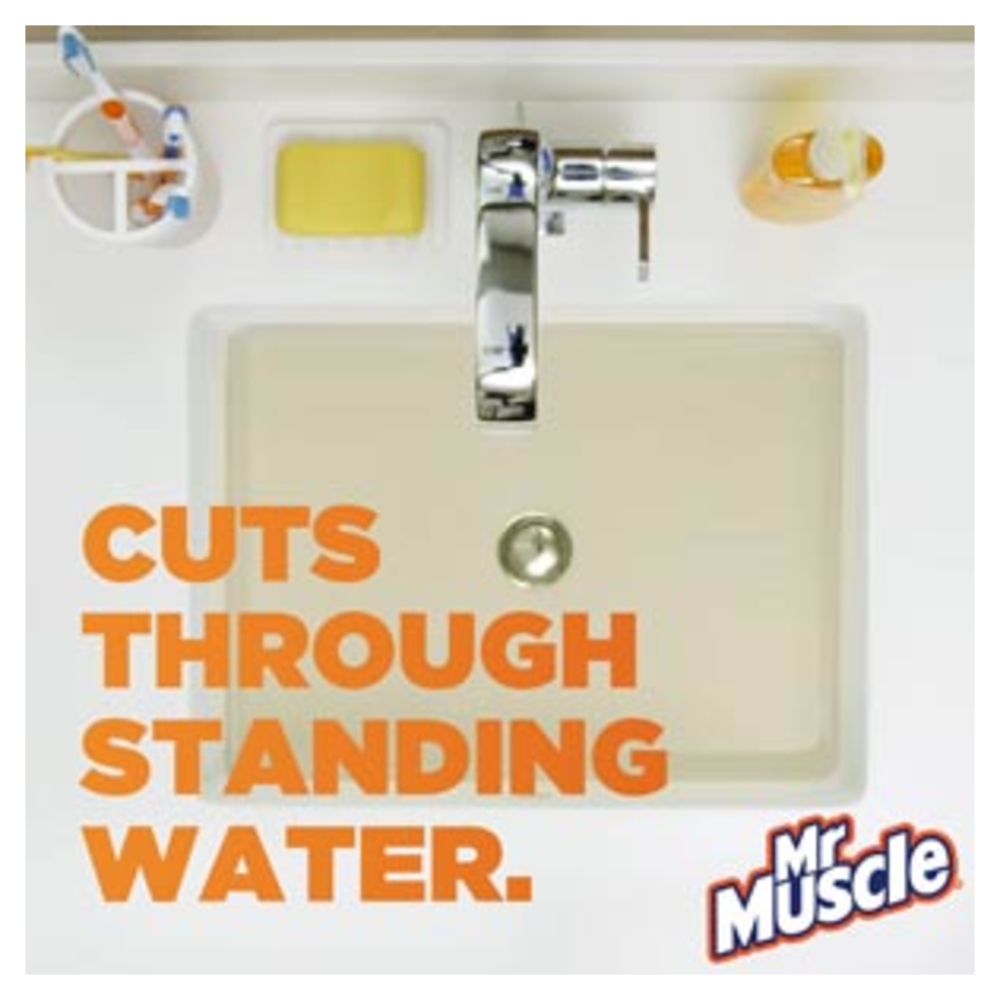 Mr Muscle 1L Sink and Plug Unblocker Image 6