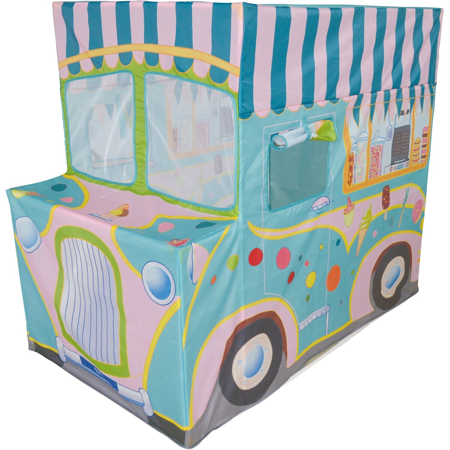 Blue Ice Cream Van Play Tent Image