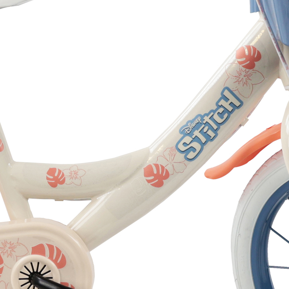 Denver Disney Stitch 16 inch Kids Bicycle with Stabilisers Image 4